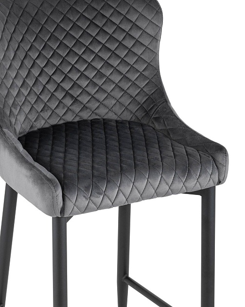 Полубарный стул Stool Group Ститч MC15CT Velvet HLR-21 Dual изображение 2 Полубарный стул Stool Group Ститч MC15CT Velvet HLR-21 Dual Фото № 2