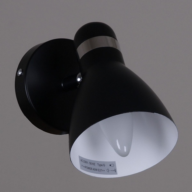 Спот Reluce 04714-0.2-01 BK Фото № 5