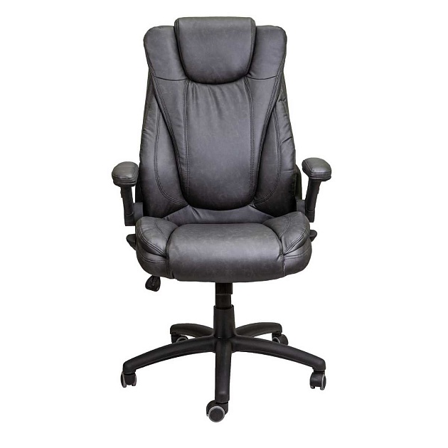 Кресло руководителя AksHome Aurora графит, экокожа 65466 изображение 5 Кресло руководителя AksHome Aurora графит, экокожа 65466 Фото № 5