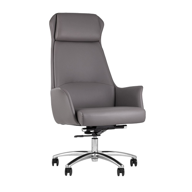 Кресло руководителя TopChairs Viking серое A025 DL001-22 Фото № 1
