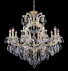 Подвесная люстра Crystal Lux Isabel SP11 Gold/Transparent 4