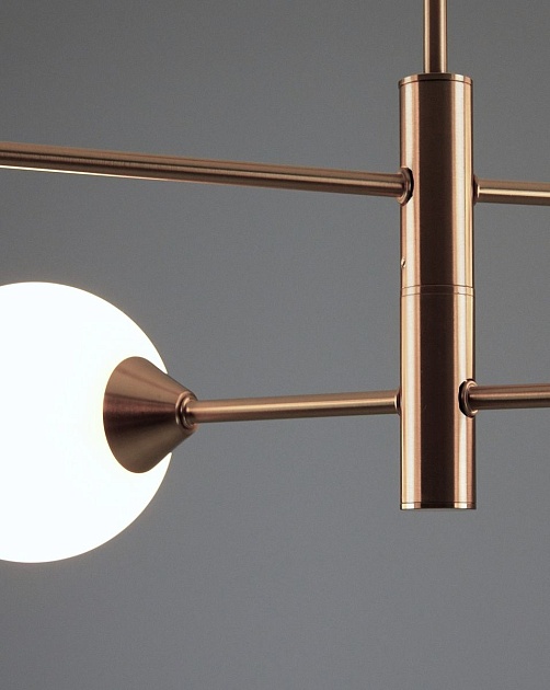 Подвесная люстра Moderli Molecule V10837-4P изображение 4 Подвесная люстра Moderli Molecule V10837-4P Фото № 4