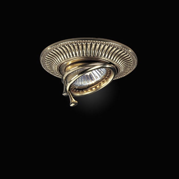 Встраиваемый светильник Reccagni Angelo Spot 1082 Oro изображение 1 Встраиваемый светильник Reccagni Angelo Spot 1082 Oro Фото № 1