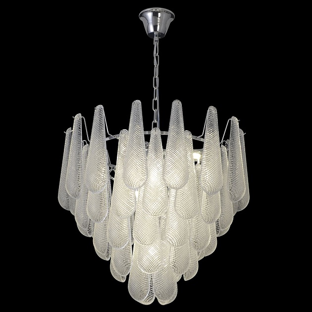 Подвесная люстра Crystal Lux FONTAIN SP10 CHROME Фото № 8