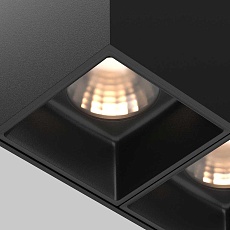 Потолочный светодиодный светильник Maytoni Technical Alfa Led C065CL-02-L12W3K-B 2