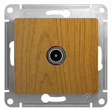 ТВ-розетка Systeme Electric Glossa дуб GSL000593