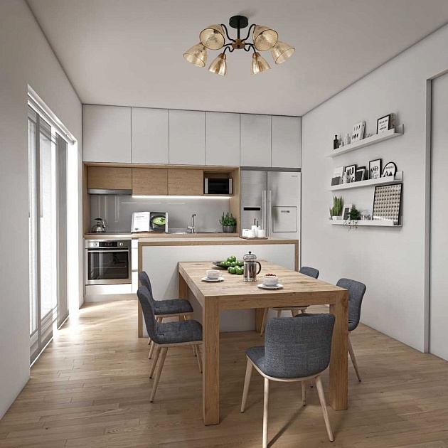 Потолочная люстра De City Дэла 635011406 Фото № 8