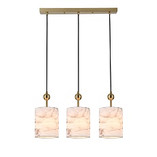 Подвесной светильник Indigo Venato 13036/3P Brass V000583 3