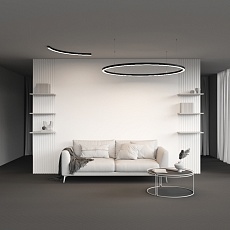 Профиль радиусный Maytoni черный ALM-3535R-B-D-90°-1.5M 2