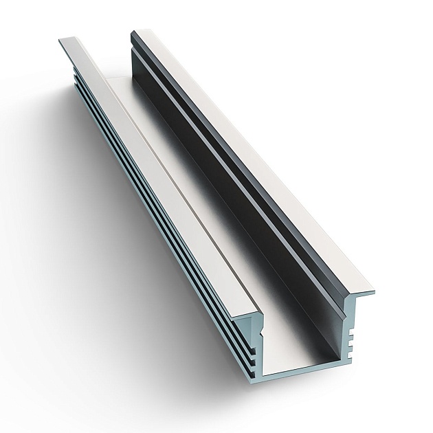 Профиль встраиваемый серебро 1м. Apeyron 08-11-01 Фото № 1