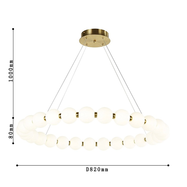 Подвесная люстра Favourite Gubbare 4014-8P Фото № 2