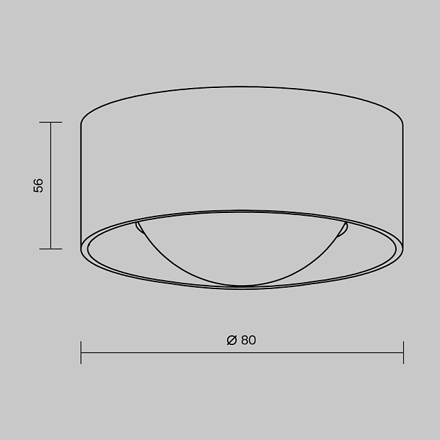 Потолочный светильник Maytoni Outdoor O498CL-L7B3K Фото № 7