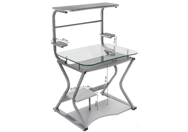 Компьютерный стол Woodville Roni 11466 Фото № 7