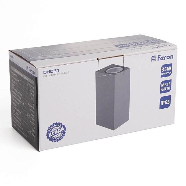 Уличный настенный светильник Feron Бостон 48327 Фото № 5