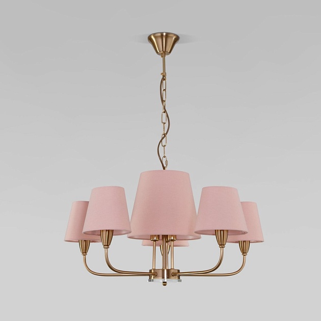 Подвесная люстра Eurosvet Milos 60153/8 латунь Фото № 1