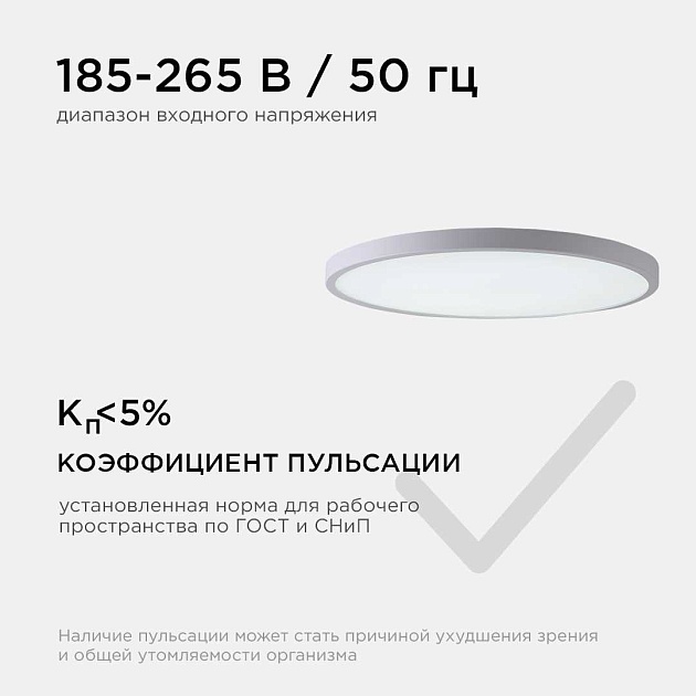 Потолочный светодиодный светильник Apeyron Spin 18-135 Фото № 9