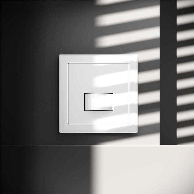 Датчик движения встраиваемый Voltum S70, (белый матовый) VLS070502 Фото № 2