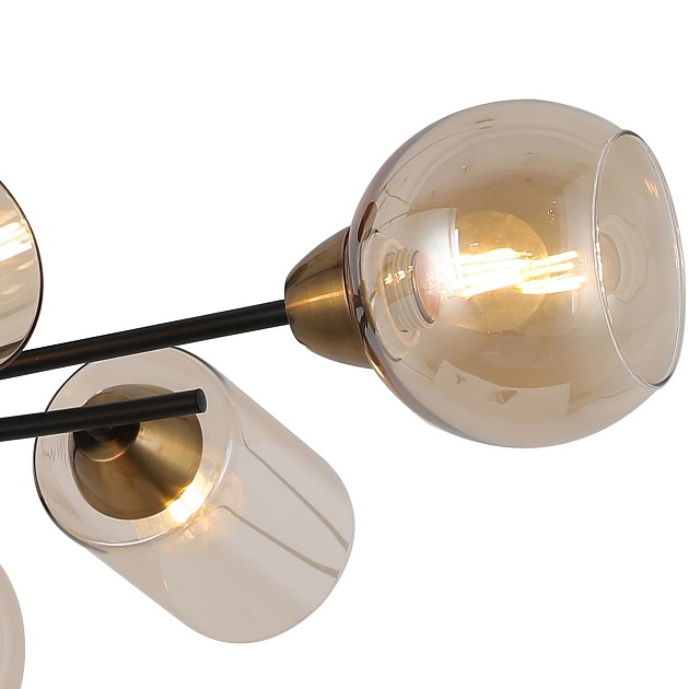 Потолочная люстра Illumico IL8243-6COU-79 BK GD Фото № 3