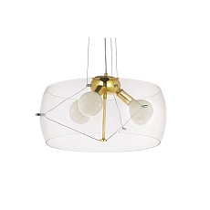 Подвесная люстра Lumina Deco Globo LDP 6018-500 PR+F.GD 3