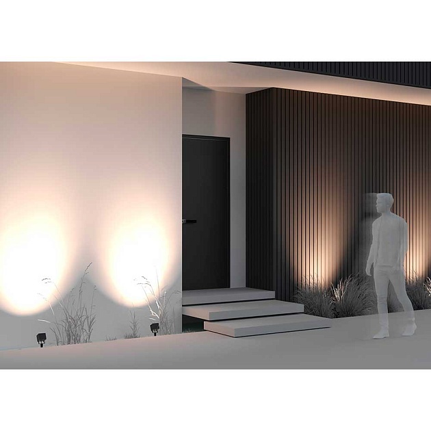 Ландшафтный светодиодный светильник Maytoni Ares O309FL-L8B3K изображение 3 Ландшафтный светодиодный светильник Maytoni Ares O309FL-L8B3K Фото № 3