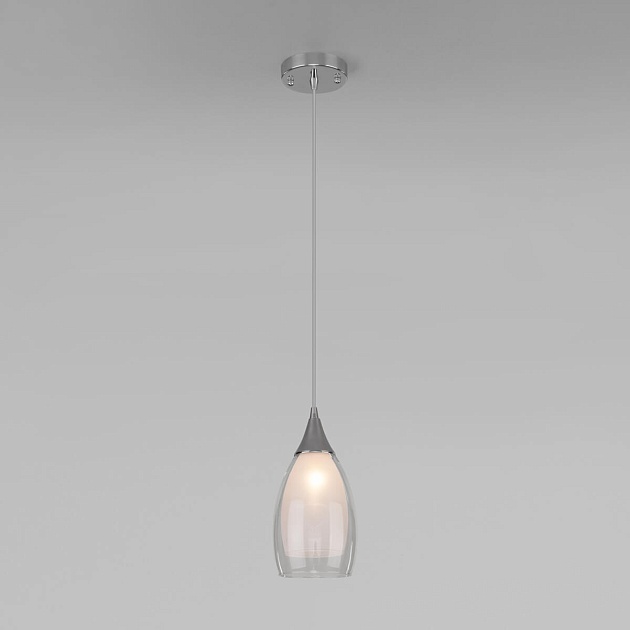 Подвесной светильник Eurosvet Cosmic 50085/1 хром изображение 2 Подвесной светильник Eurosvet Cosmic 50085/1 хром Фото № 2