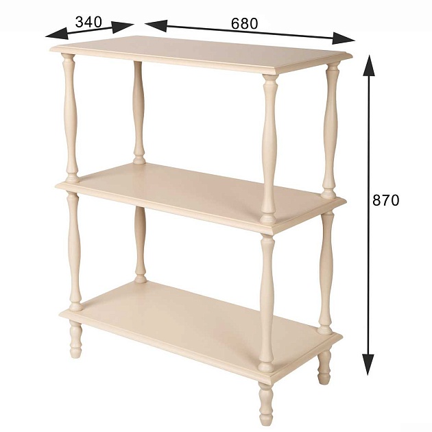 Этажерка Мебелик П 9 002092 Фото № 3