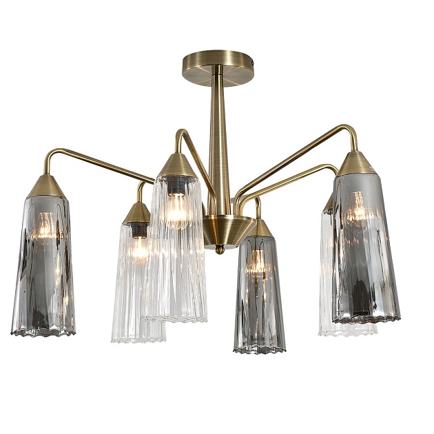 Потолочная люстра Indigo Campana 13028/6R Brass V000509 Фото № 4