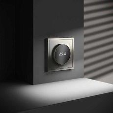 Терморегулятор электронный Voltum S70 с индикацией и датчиком, для теплого пола, (шелк) VLS070104 4