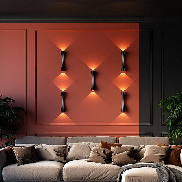 Настенный светодиодный светильник Odeon Light Hightech Anika 4291/10WL изображение 7 Настенный светодиодный светильник Odeon Light Hightech Anika 4291/10WL Фото № 7