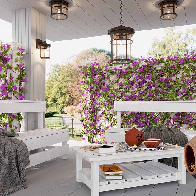 Уличный светильник Odeon Light Nature Virta 4044/1C изображение 3 Уличный светильник Odeon Light Nature Virta 4044/1C Фото № 3