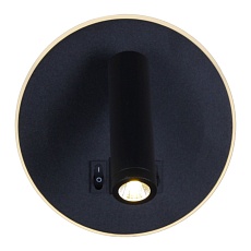 Настенный светодиодный светильник Reluce 86203-9.2-001KT LED12W+USB BK 3