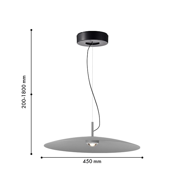 Подвесной светодиодный светильник Favourite Lars 4412-1P Фото № 2