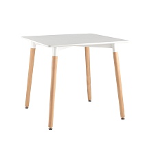 Кухонный стол Stool Group Oslo Square WT 80*80 белый УТ000000665