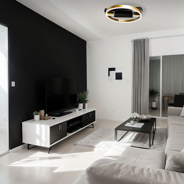 Потолочная светодиодная люстра De City Драйв 377013801 Фото № 9