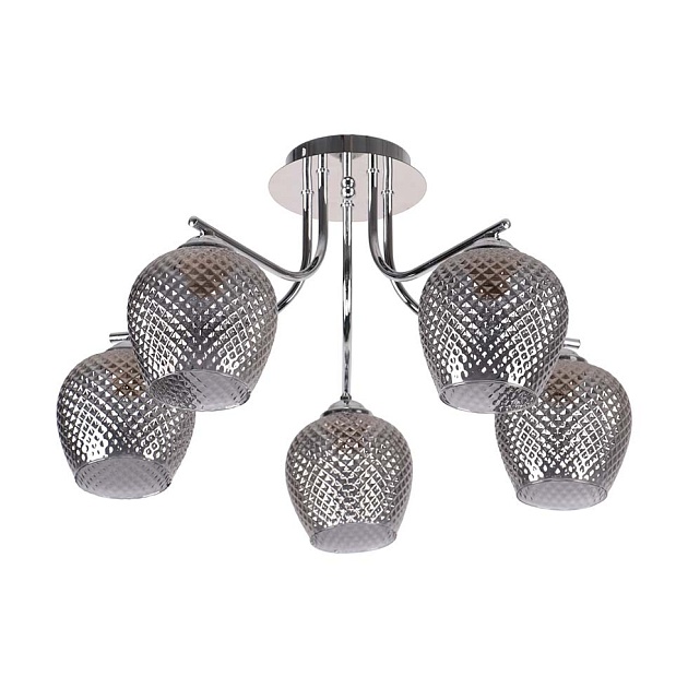 Потолочная люстра ЭкономСвет 10112/5CR SM изображение 1 Потолочная люстра ЭкономСвет 10112/5CR SM Фото № 1