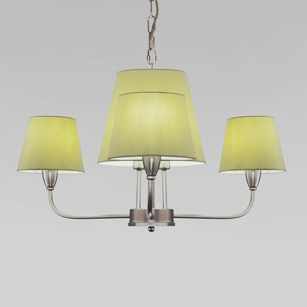 Подвесная люстра Eurosvet Milos 60153/6 никель изображение 3 Подвесная люстра Eurosvet Milos 60153/6 никель Фото № 3