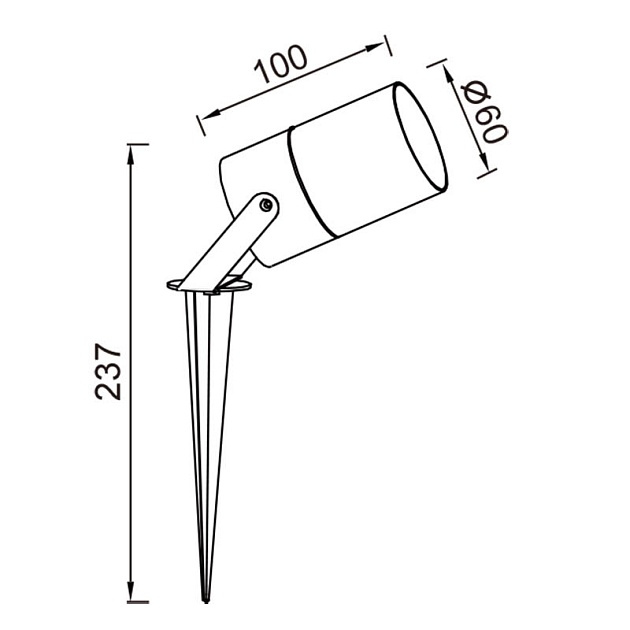 Наземный уличный светильник Mantra QUEBEC 9288 Фото № 4
