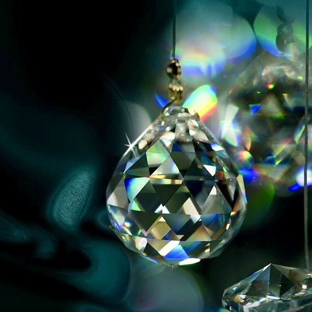 Каскадная люстра Artglass Jacqueline CE Фото № 3