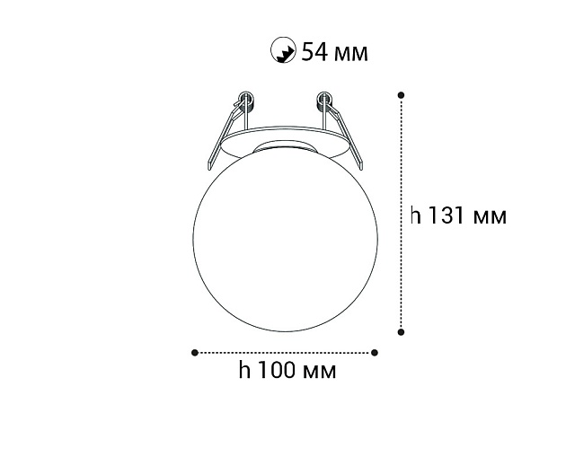 Встраиваемый светодиодный светильник Italline IT08-8026 black 3000K изображение 2 Встраиваемый светодиодный светильник Italline IT08-8026 black 3000K Фото № 2