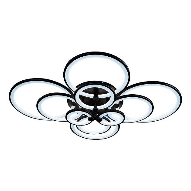 Потолочная светодиодная люстра iLedex Ring A001/10 BK Фото № 2