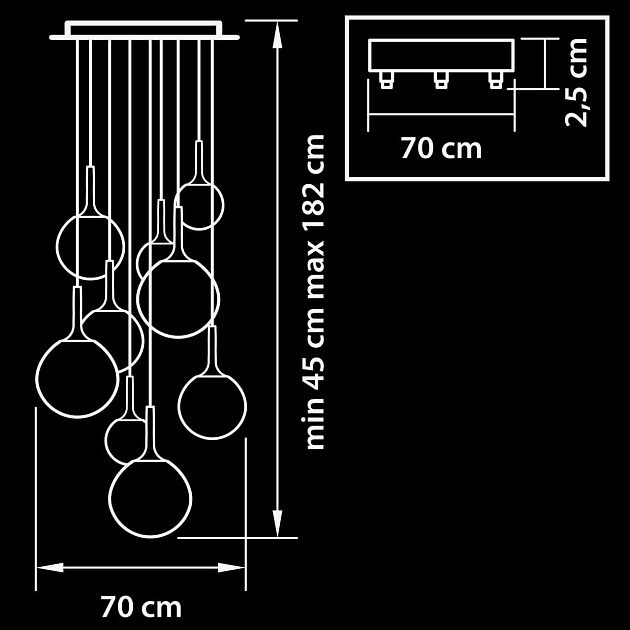 Подвесной светильник Lightstar Globo 813093 изображение 2 Подвесной светильник Lightstar Globo 813093 Фото № 2