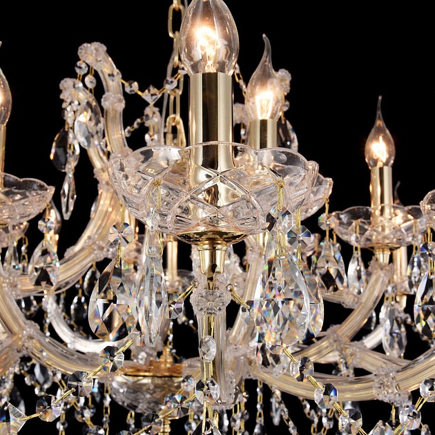 Подвесная люстра Maytoni Erna DIA880-PL-35-G Фото № 10