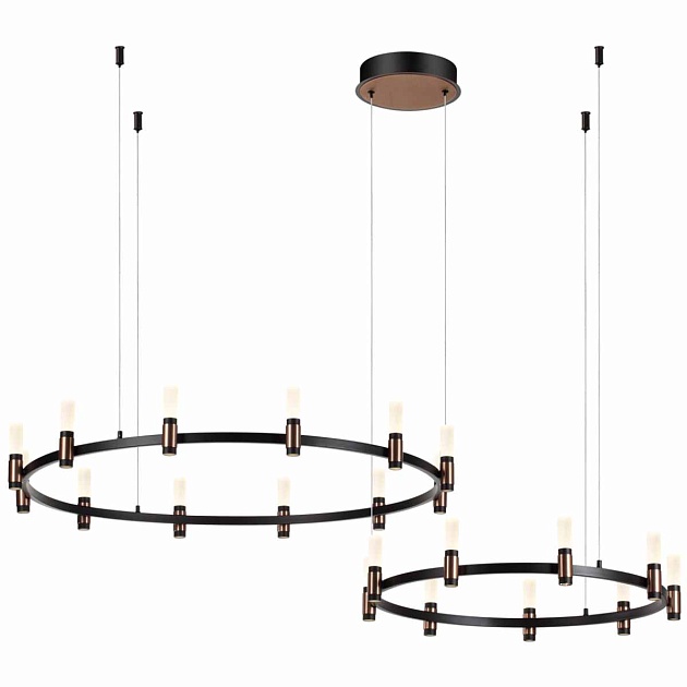 Подвесная светодиодная люстра Odeon Light Candel 5009/98LA изображение 2 Подвесная светодиодная люстра Odeon Light Candel 5009/98LA Фото № 2