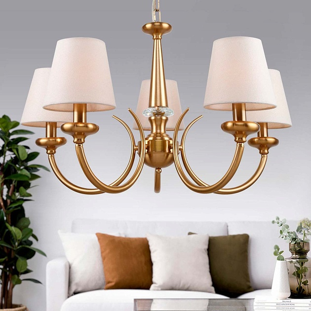 Подвесная люстра Rivoli Carissa 2073-305 Б0055517 изображение 2 Подвесная люстра Rivoli Carissa 2073-305 Б0055517 Фото № 2