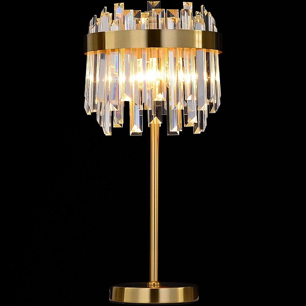 Настольная лампа ILLUMICO IL5189-3TLS-29 BRASS MIRAGE Фото № 1