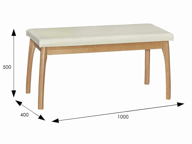 Банкетка Мебелик 007564 изображение 3 Банкетка Мебелик 007564 Фото № 3