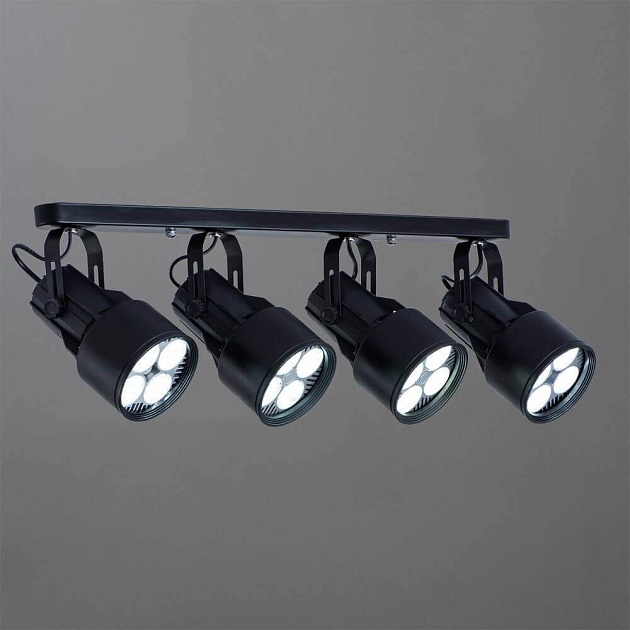 Спот Arte Lamp A6252PL-4BK Фото № 3