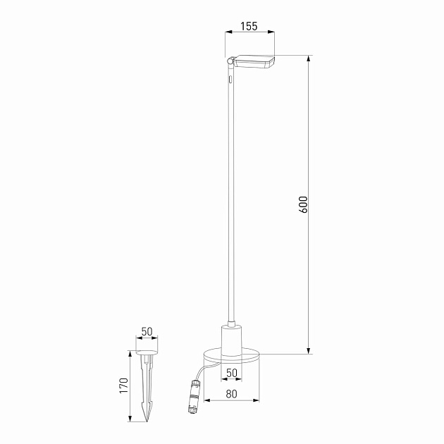Уличный светодиодный светильник Elektrostandard Joli 35182/S a068101 изображение 2 Уличный светодиодный светильник Elektrostandard Joli 35182/S a068101 Фото № 2