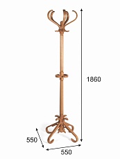 Напольная вешалка Мебелик В 10Н 004588 2