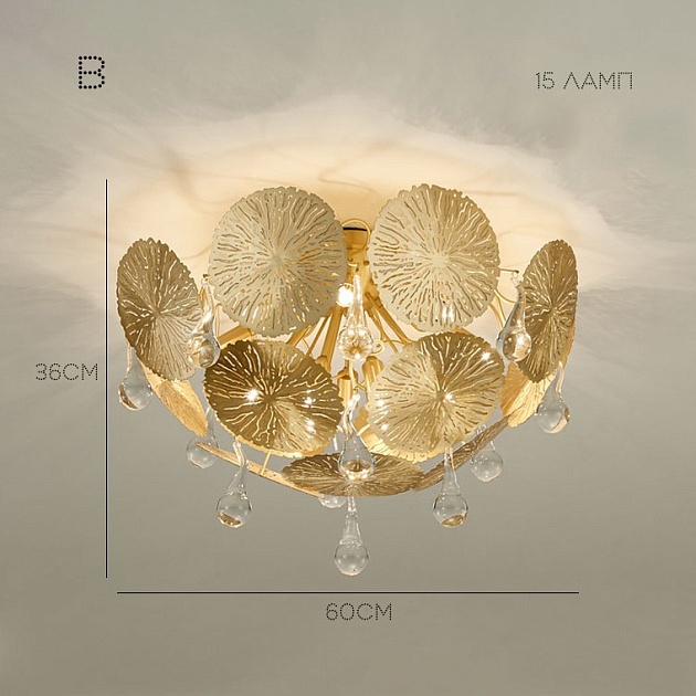 Потолочная люстра Imperium Loft Inca 203834-26 Фото № 1